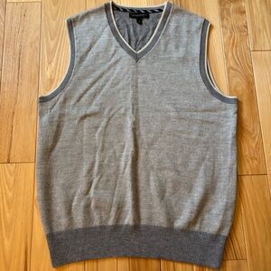 Banana Republic Merino Wool Gray Sweater Vest